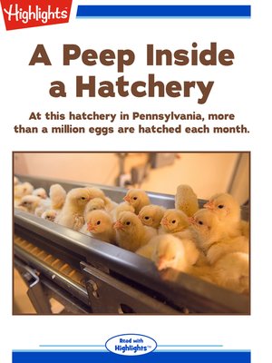 cover image of A Peep Inside a Hatchery